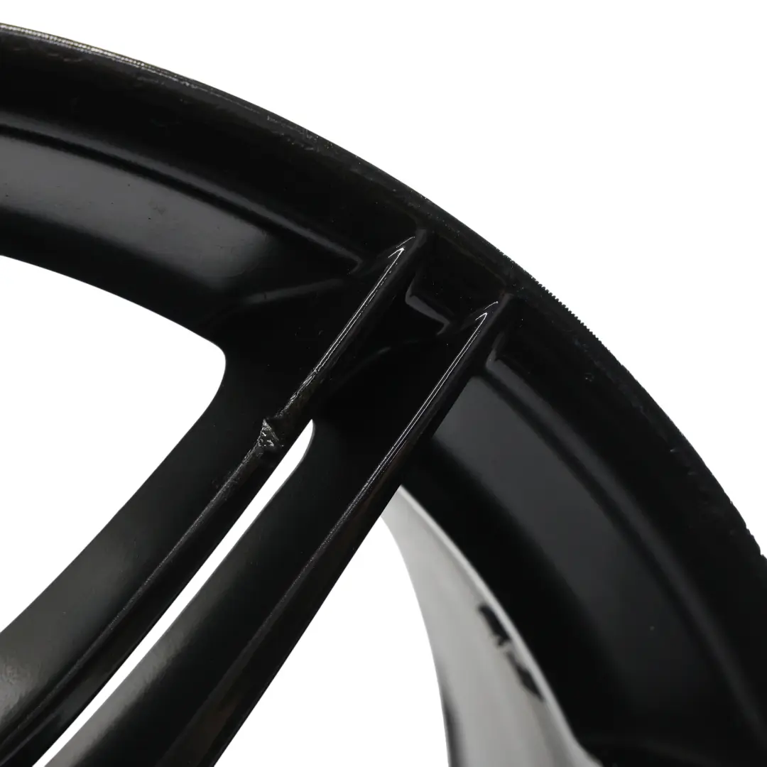BMW E90 E91 Schwarz Hinten Alu Felge Alufelge 19" M Double Spoke 225 9J ET:39 - SKU 8037142-3 - Teilenummer 8037142