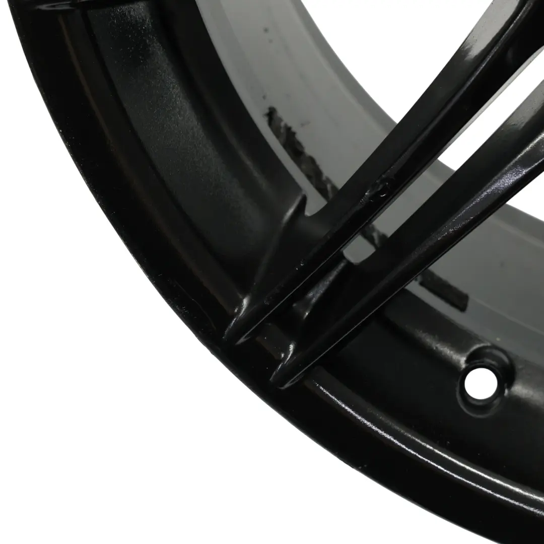 BMW E90 E91 E92 E93 Cerchio posteriore nero lega 19" M Doppie razze 225 9J ET:39 - SKU 8037142-3 - Numero di parte 8037142