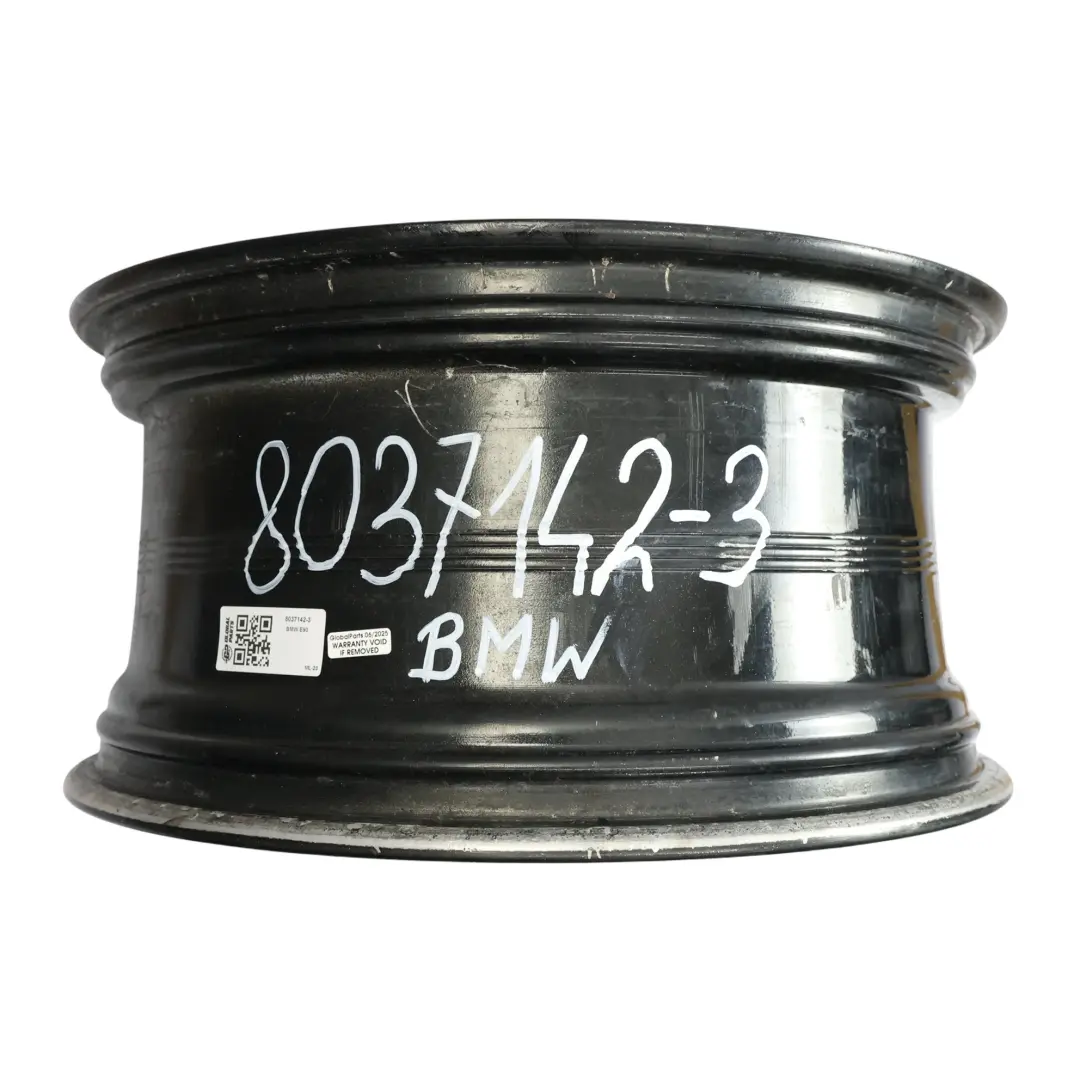 BMW E90 E91 Schwarz Hinten Alu Felge Alufelge 19" M Double Spoke 225 9J ET:39 - SKU 8037142-3 - Teilenummer 8037142