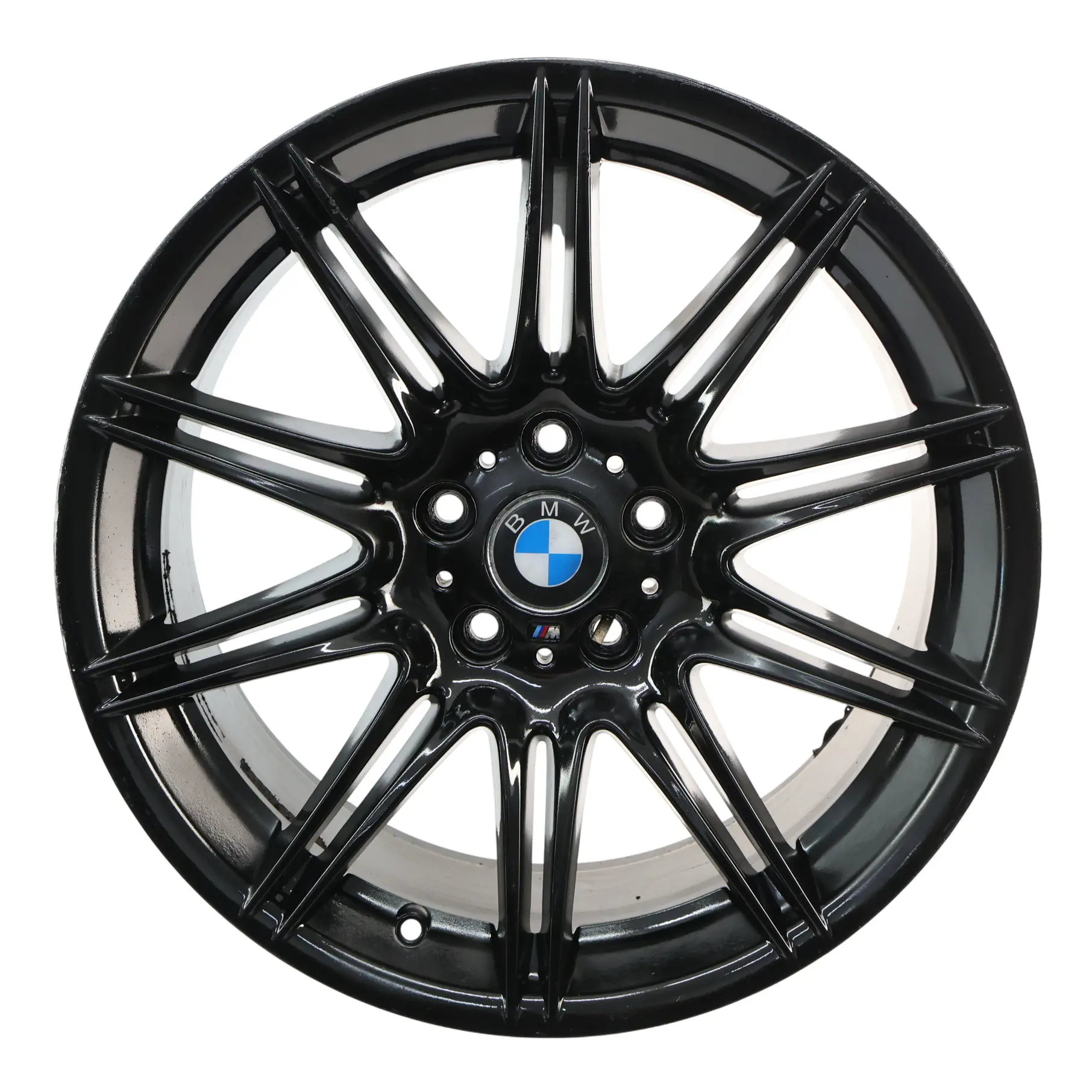 BMW E90 E91 E92 E93 Negro llanta Trasera Aleación 19" M Doble Radio 225 9J ET:39