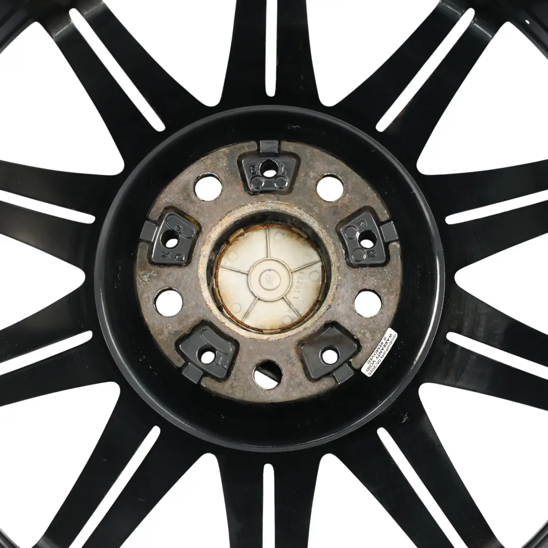 Cerchio Posteriore Lega Nero 19" M Doppio Raggio 225 9J ET:39 per BMW E90 E91 E92 con numero di parte 8037142 BMW E90 E91 E92 Cerchio Posteriore Lega Nero 19" M Doppio Raggio 225 9J ET:39 - SKU 8037142-7 - Numero di parte 8037142