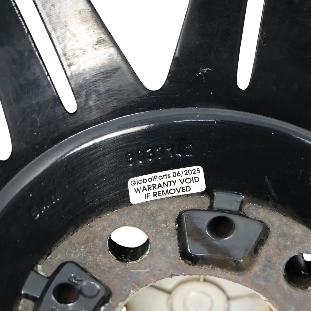 BMW E90 E91 E92 E93 Black Rear Wheel Alloy Rim 19" M Double Spoke 225 9J ET:39 - SKU 8037142-7 - Part number 8037142