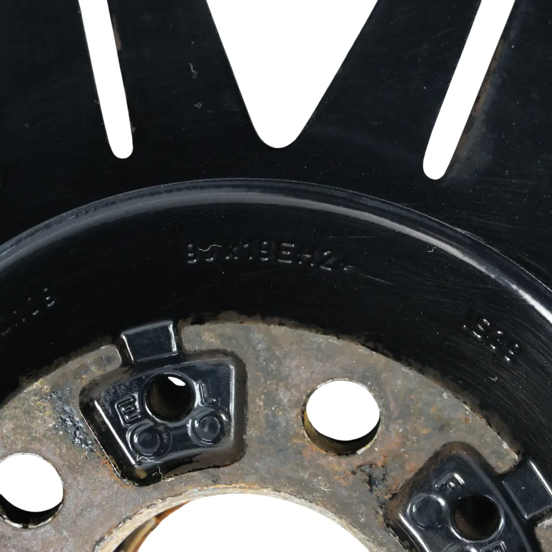 BMW E90 E91 Schwarz Hinten Alu Felge Alufelge 19" M Double Spoke 225 9J ET:39 - SKU 8037142-7 - Teilenummer 8037142
