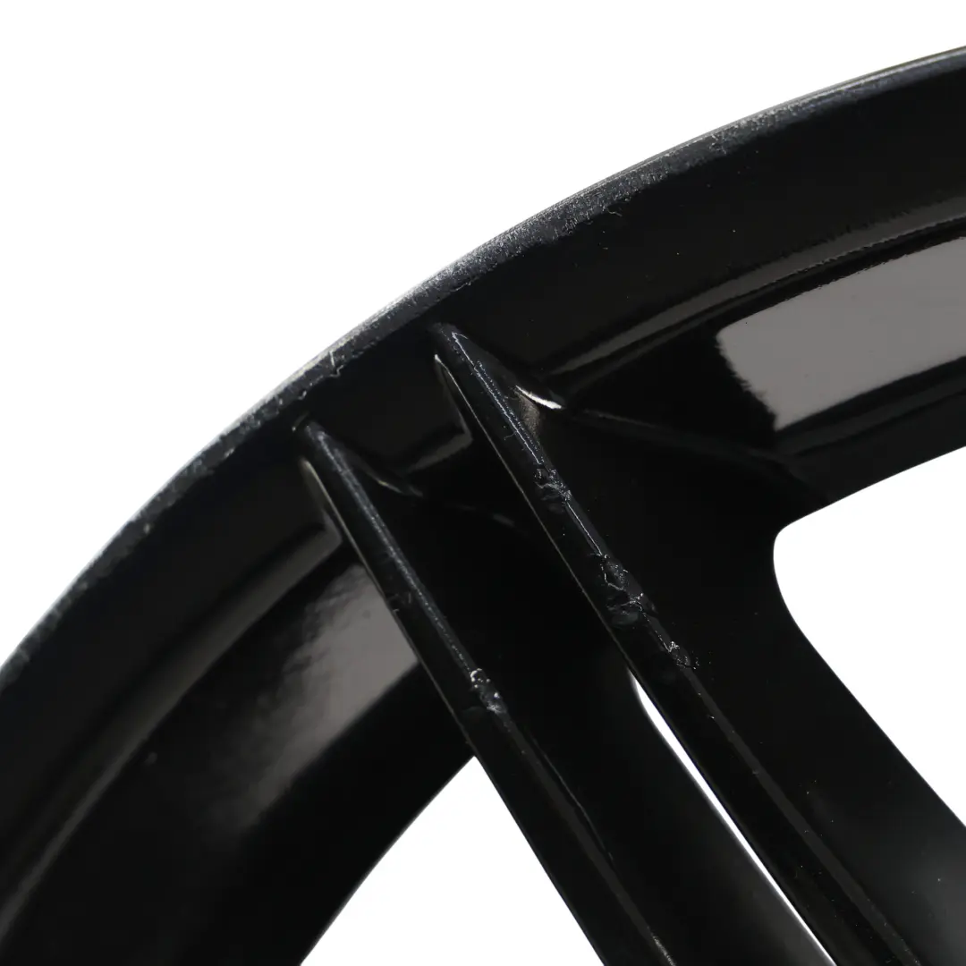 BMW E90 E91 E92 E93 Black Rear Wheel Alloy Rim 19" M Double Spoke 225 9J ET:39 - SKU 8037142-7 - Part number 8037142