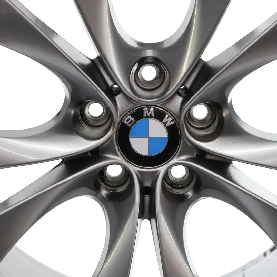 BMW X5 E70 Grigio Cerchio Anteriore In Lega 20" M V-Spoke 227 10J ET:40 - SKU 8037349-8 - Numero di parte 8037349