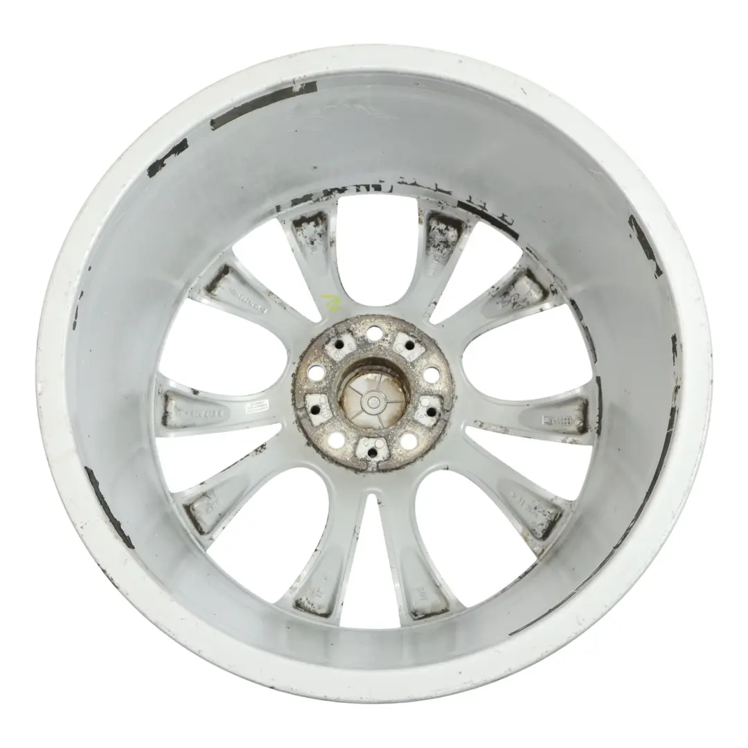 BMW X5 E70 Cerchio In Lega Anteriore 20" M V-Spoke 227 10J ET:40 Argento - SKU 8037349-9 - Numero di parte 8037349