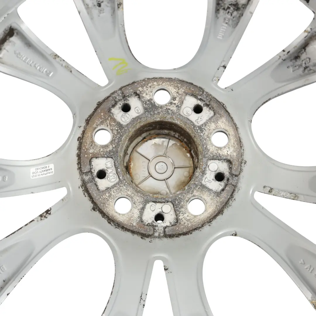 BMW X5 E70 Cerchio In Lega Anteriore 20" M V-Spoke 227 10J ET:40 Argento - SKU 8037349-9 - Numero di parte 8037349