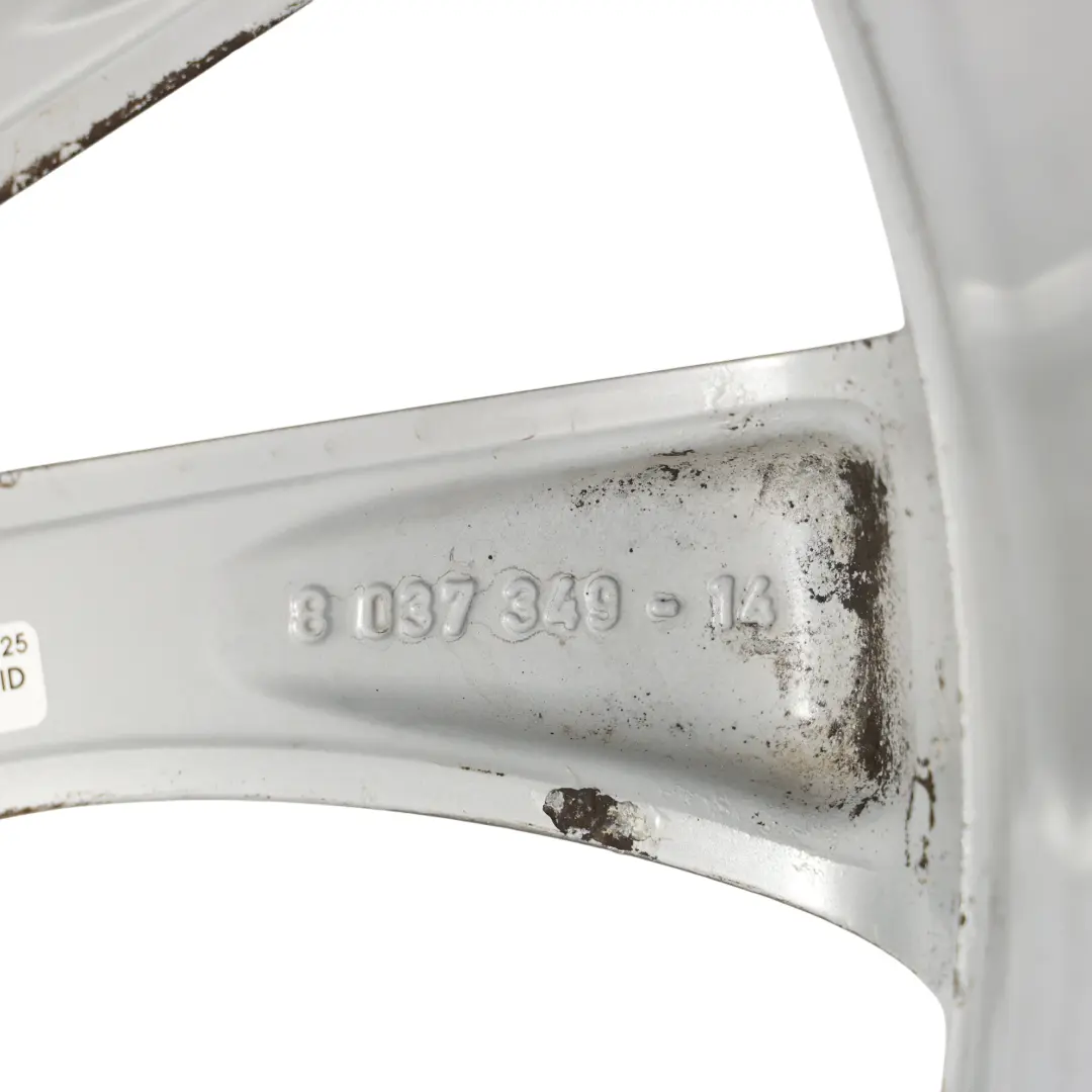 BMW X5 E70 Cerchio In Lega Anteriore 20" M V-Spoke 227 10J ET:40 Argento - SKU 8037349-9 - Numero di parte 8037349