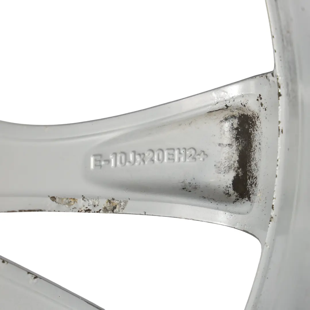 BMW X5 E70 Cerchio In Lega Anteriore 20" M V-Spoke 227 10J ET:40 Argento - SKU 8037349-9 - Numero di parte 8037349