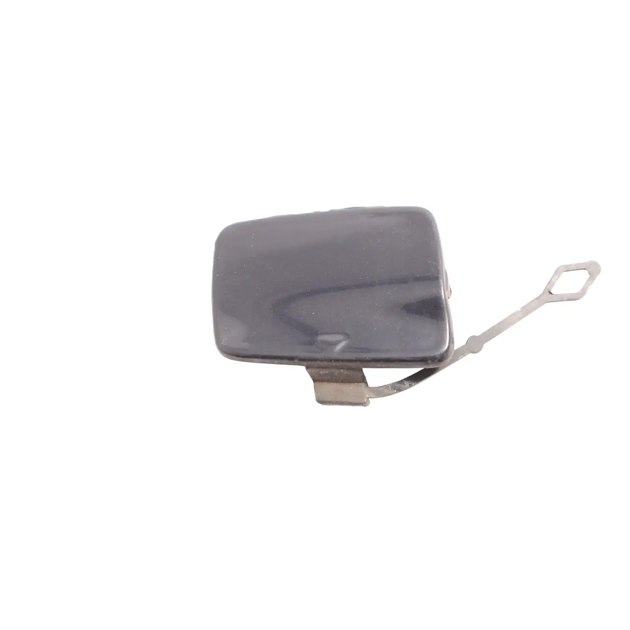 BMW X5 E70 Cache Crochet Remorquage Droit Pare Chocs Arrière Noir Carbone - 416