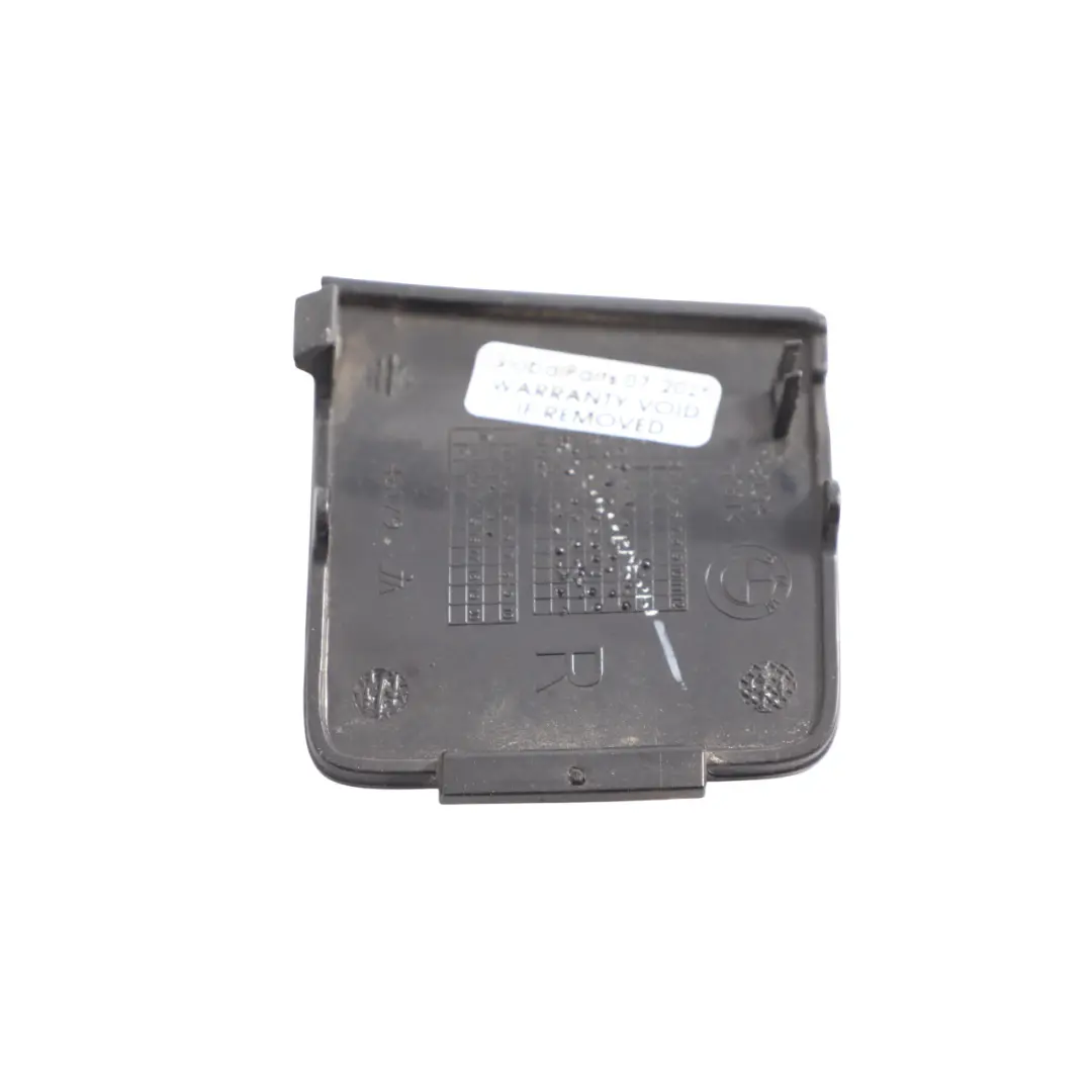 BMW X3 F25 M Sport Bumper Towing Eye Cover Rear Right O/S Spacegrau - A52 - SKU 8048134-SCG - Part number 8048134