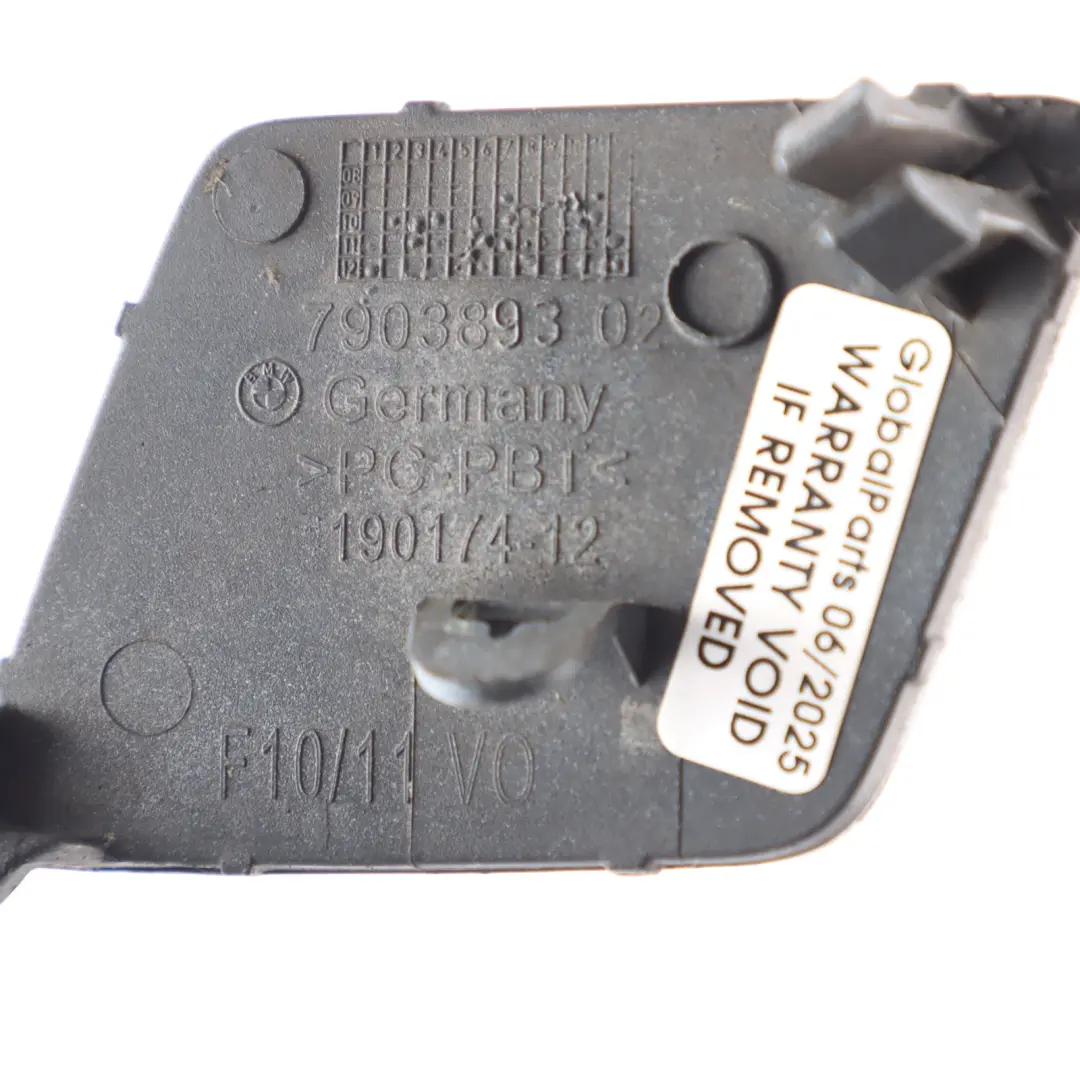 Towing Eye Cover BMW F10 F11 Front Bumper Cap Carbonschwarz Metallic - 416 to with Part number 8048681 Towing Eye Cover BMW F10 F11 Front Bumper Cap Carbonschwarz Metallic - 416 - SKU 8048681-CAR - Part number 8048681