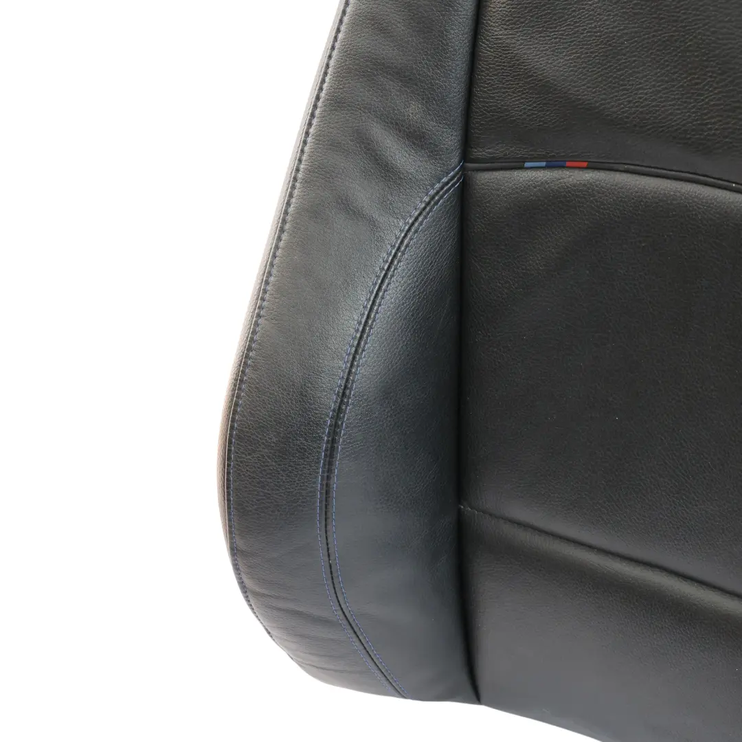Respaldo Asiento Sport Calefactable Cuero Negro Delantero Izquierdo para BMW E92 con número de pieza 8053949 BMW E92 Respaldo Asiento Sport Calefactable Cuero Negro Delantero Izquierdo - SKU 8053949 - Número de pieza 8053949