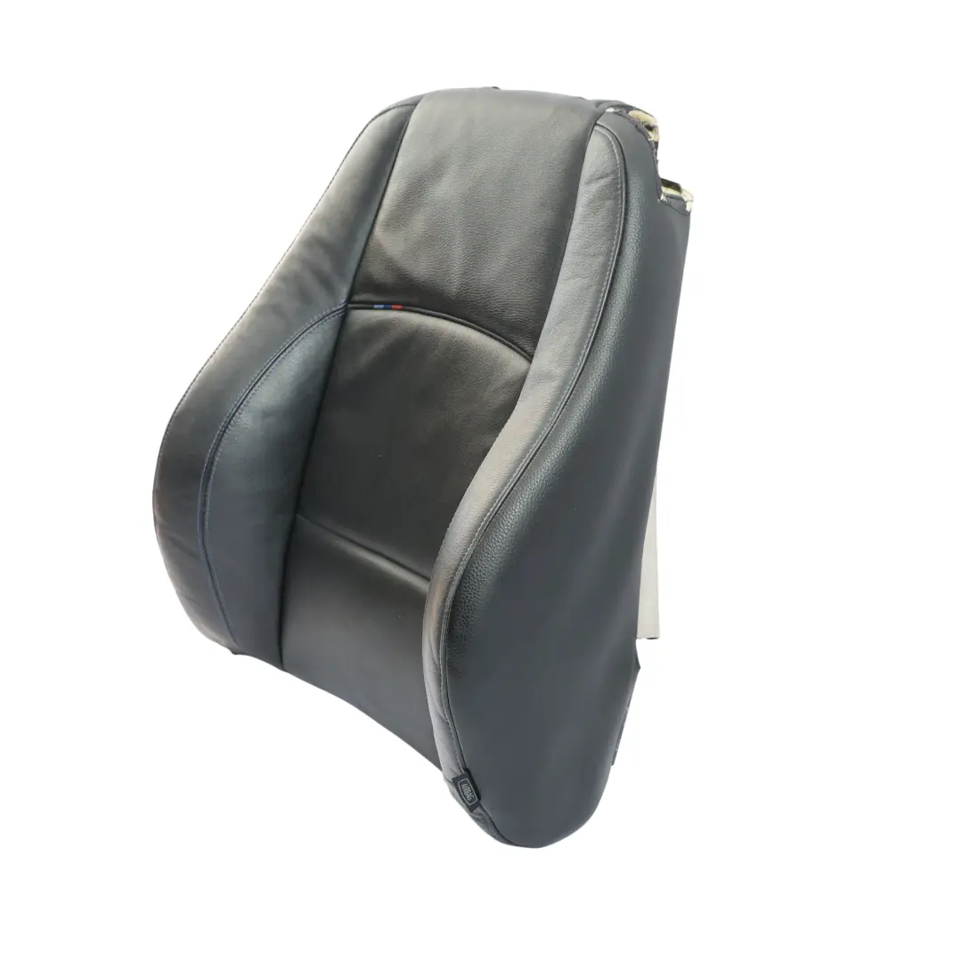 Backrest Heated Sport Seat Leather Black Front Left N/S to BMW E92 Seat with Part number 8053949 BMW E92 Seat Backrest Heated Sport Seat Leather Black Front Left N/S - SKU 8053949 - Part number 8053949