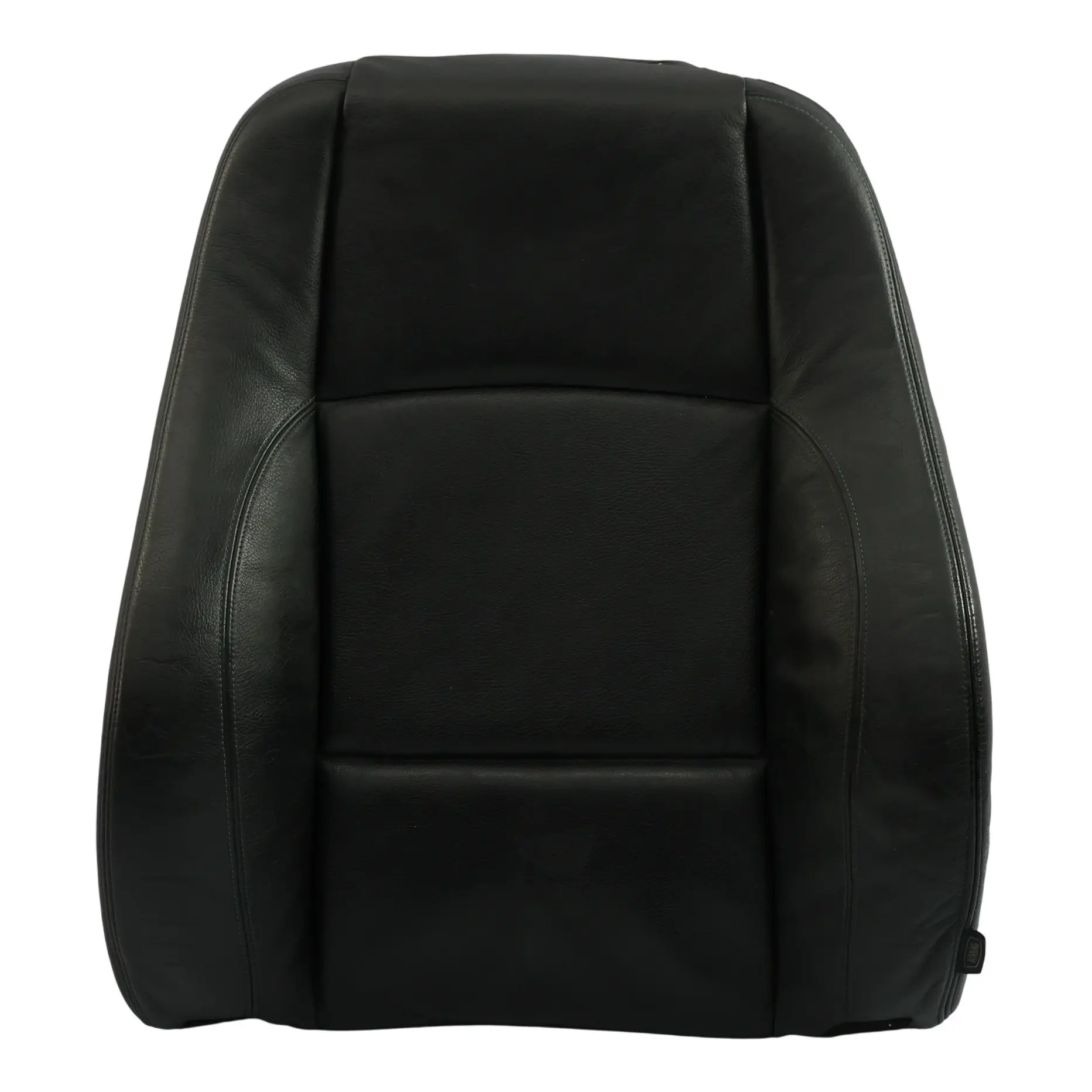 BMW E88 Seat Backrest Cover Heated Black Leather Front Left N/S 8053969