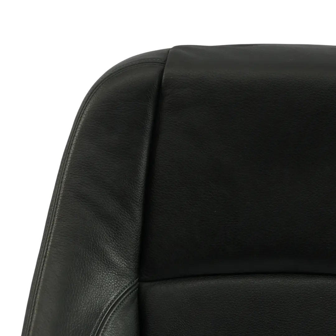 BMW E88 Seat Backrest Cover Heated Black Leather Front Left N/S - SKU 8053969 - Part number 8053969