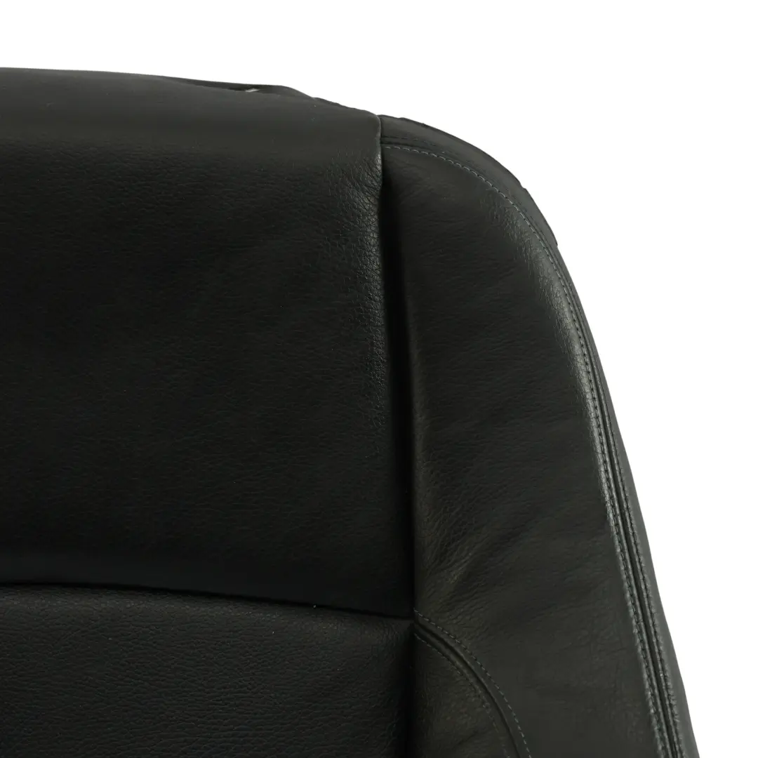 BMW E88 Seat Backrest Cover Heated Black Leather Front Left N/S - SKU 8053969 - Part number 8053969