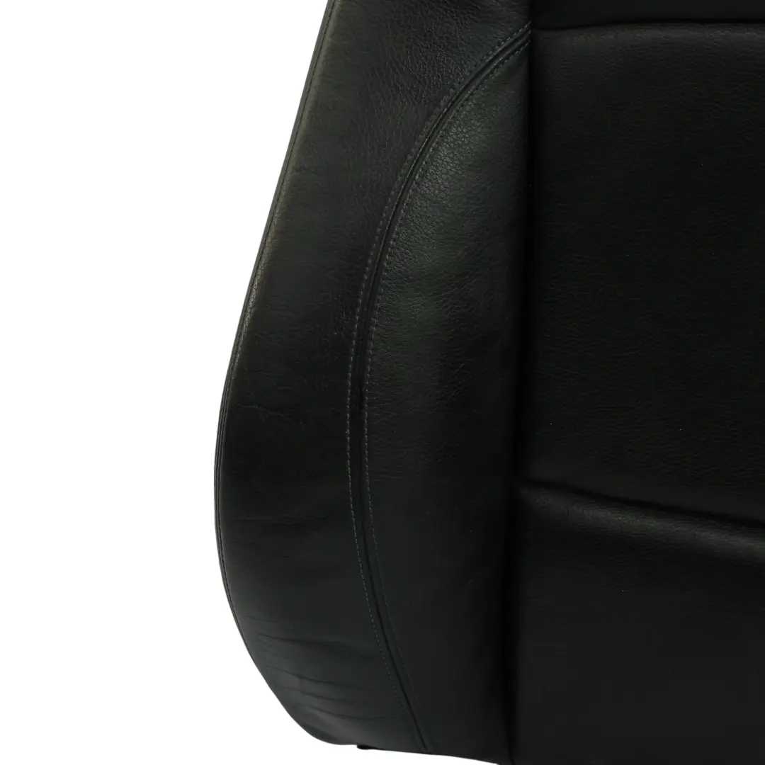 BMW E88 Seat Backrest Cover Heated Black Leather Front Left N/S - SKU 8053969 - Part number 8053969