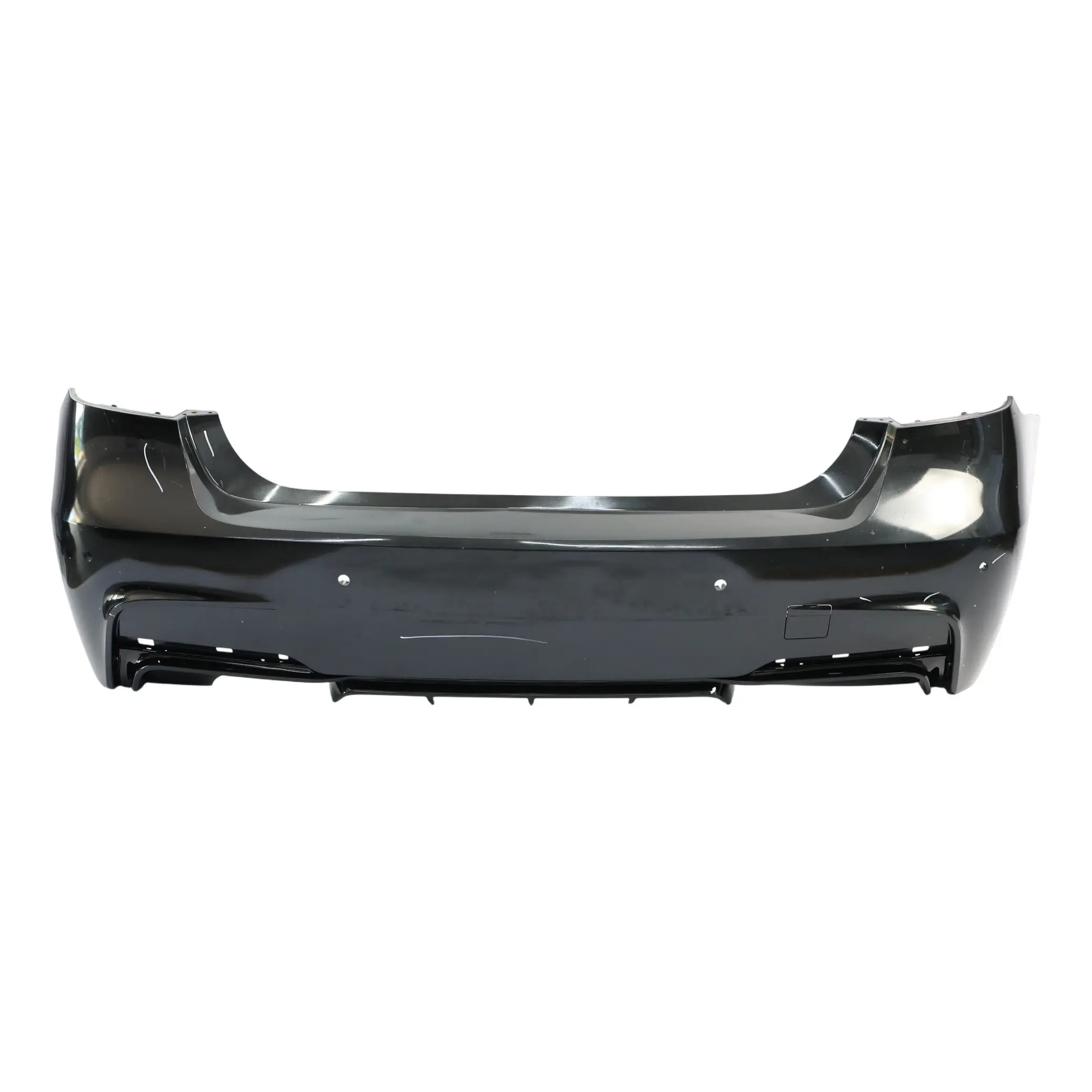 BMW F30 Bumper Rear M Sport Trim Panel PDC Black Sapphire Metallic - 475