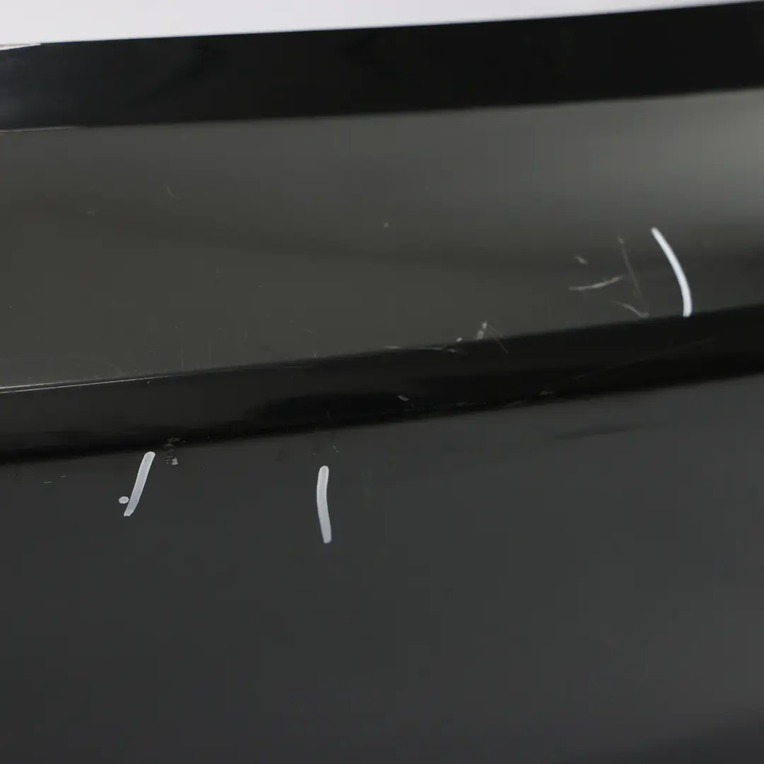 Bumper Rear M Sport Trim Panel PDC Black Sapphire Metallic - 475 to BMW F30 with Part number 8056497 BMW F30 Bumper Rear M Sport Trim Panel PDC Black Sapphire Metallic - 475 - SKU 8056497-BS2 - Part number 8056497