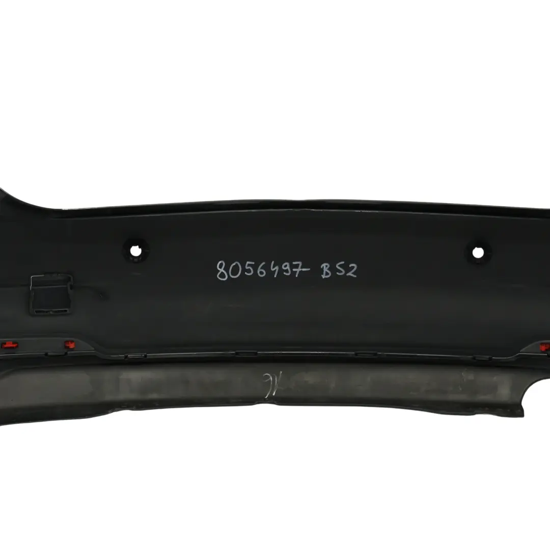 Bumper Rear M Sport Trim Panel PDC Black Sapphire Metallic - 475 to BMW F30 with Part number 8056497 BMW F30 Bumper Rear M Sport Trim Panel PDC Black Sapphire Metallic - 475 - SKU 8056497-BS2 - Part number 8056497
