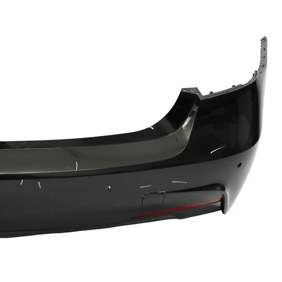 Bumper Rear M Sport Trim Panel PDC Black Sapphire Metallic - 475 to BMW F30 with Part number 8056497 BMW F30 Bumper Rear M Sport Trim Panel PDC Black Sapphire Metallic - 475 - SKU 8056497-BS2 - Part number 8056497