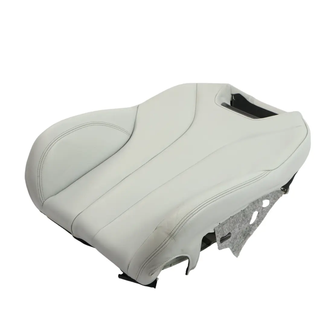 BMW F83 M4 Seat Backrest M Sport Neck Heated Front Left N/S Leather Silverstone - SKU 8058353 - Part number 8058353