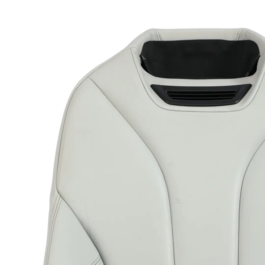 BMW F83 M4 Respaldo Asiento M Sport Cuello Delantero Izquierdo Cuero Silverstone - SKU 8058353 - Número de pieza 8058353