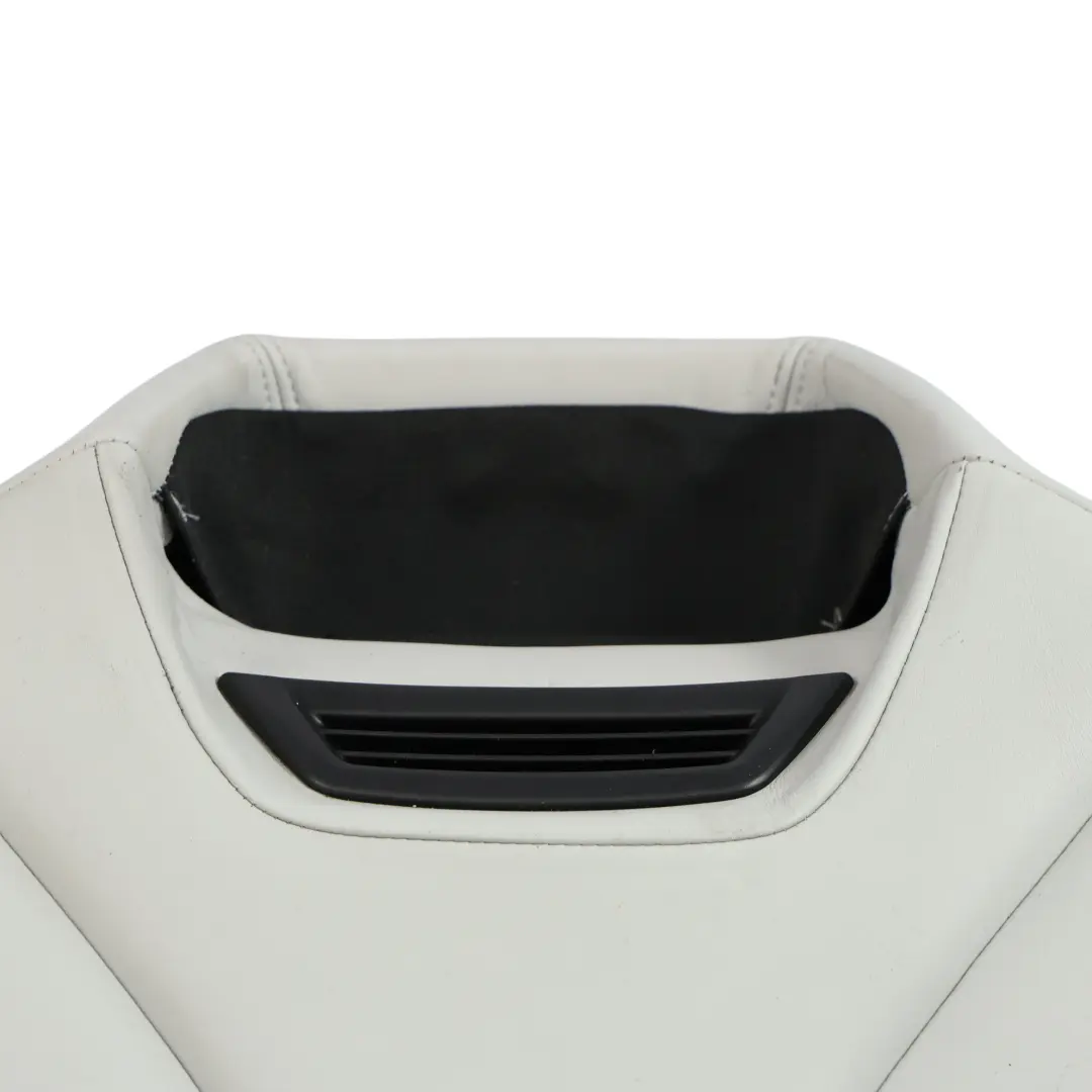 BMW F83 M4 Respaldo Asiento M Sport Cuello Delantero Izquierdo Cuero Silverstone - SKU 8058353 - Número de pieza 8058353