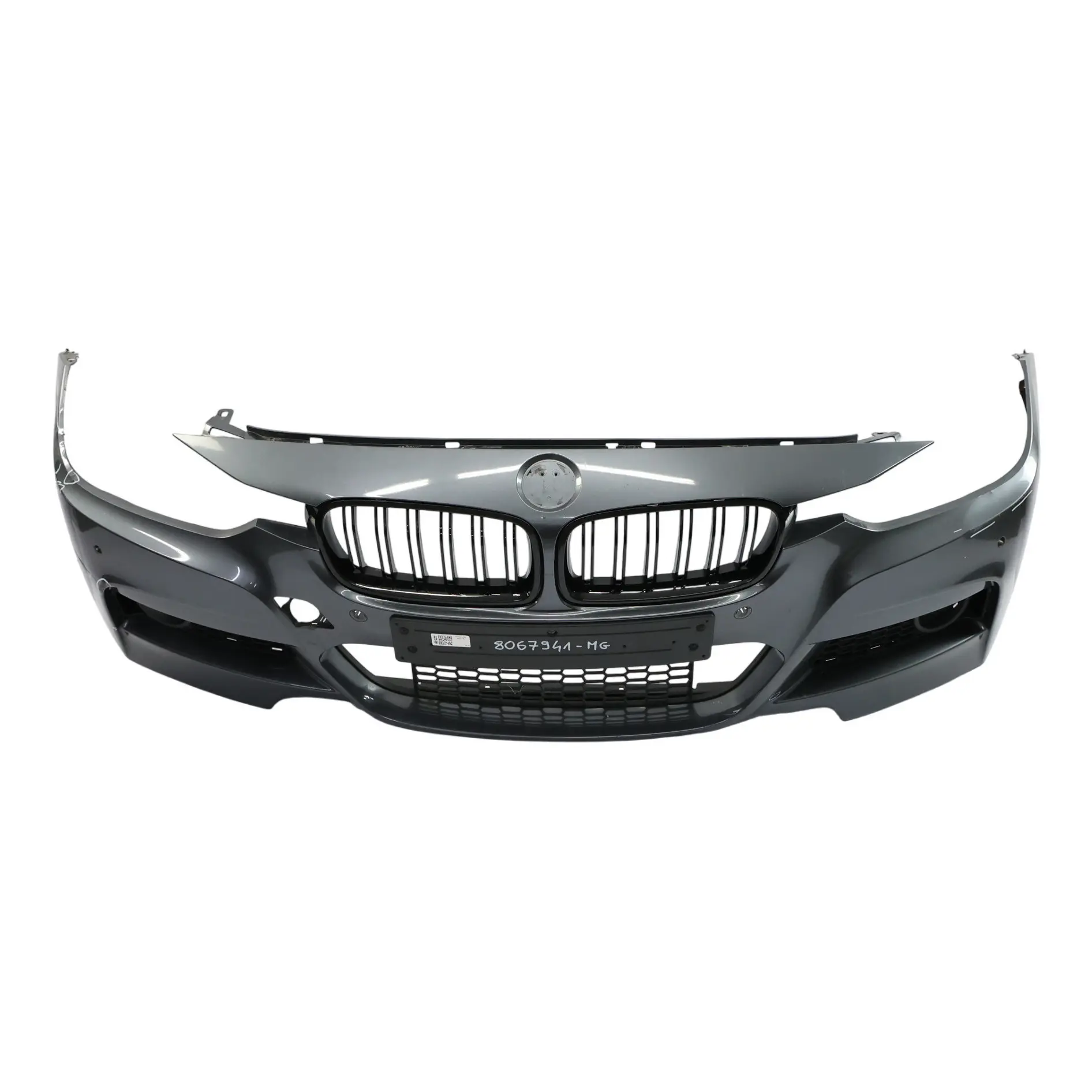 BMW F30 F31 Front Bumper M Sport Complete Trim Panel Mineral Grau Metallic - B39