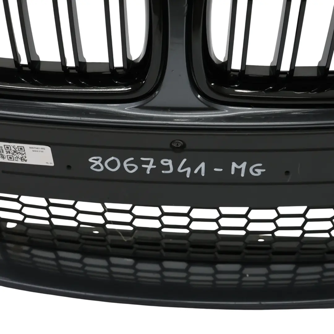 BMW F30 F31 Zderzak Przedni M-Pakiet Mineralgrau Szary Metalik - B39 - SKU 8067941-MG - Numer Części 8067941