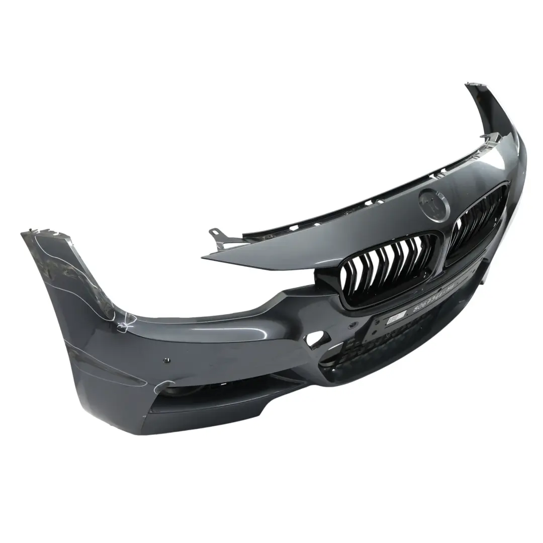 BMW F30 F31 Front Bumper M Sport Complete Trim Panel Mineral Grau Metallic - B39 - SKU 8067941-MG - Part number 8067941
