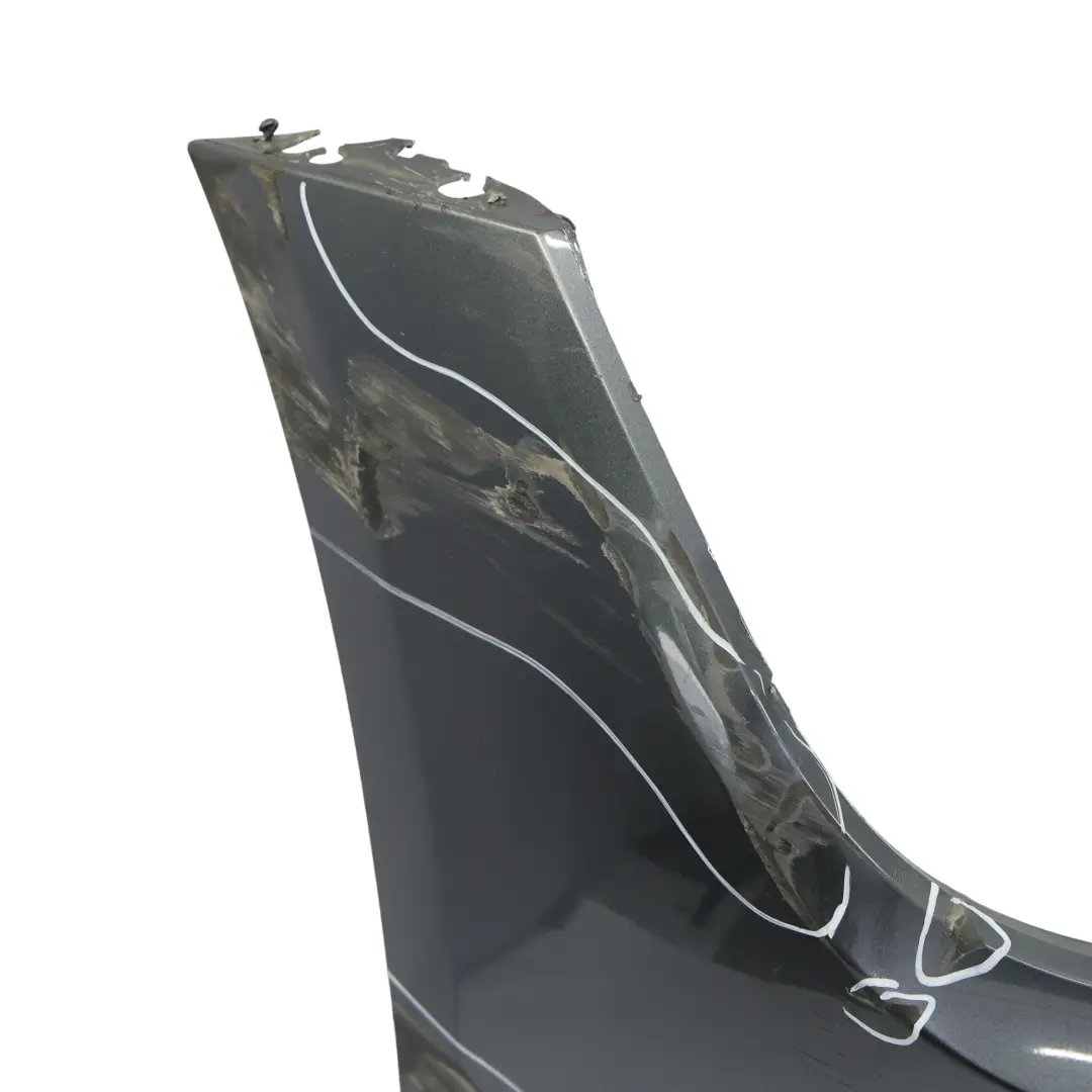 Front Bumper M Sport Complete Trim Panel Mineral Grau Metallic - B39 to BMW F30 F31 with Part number 8067941 BMW F30 F31 Front Bumper M Sport Complete Trim Panel Mineral Grau Metallic - B39 - SKU 8067941-MG - Part number 8067941