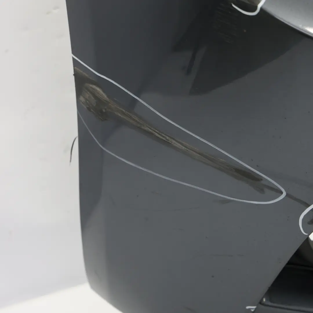 Front Bumper M Sport Complete Trim Panel Mineral Grau Metallic - B39 to BMW F30 F31 with Part number 8067941 BMW F30 F31 Front Bumper M Sport Complete Trim Panel Mineral Grau Metallic - B39 - SKU 8067941-MG - Part number 8067941