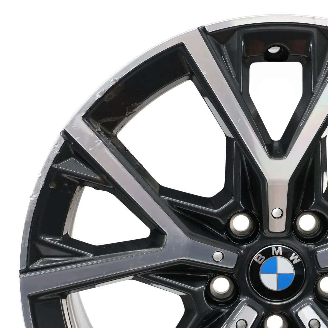 Rim BMW F40 F44 M-Sport Alloy Y-spoke 553M 18" ET:54 8J Orbit Grey to Wheel with Part number 8092355 Wheel Rim BMW F40 F44 M-Sport Alloy Y-spoke 553M 18" ET:54 8J Orbit Grey - SKU 8092355-1 - Part number 8092355