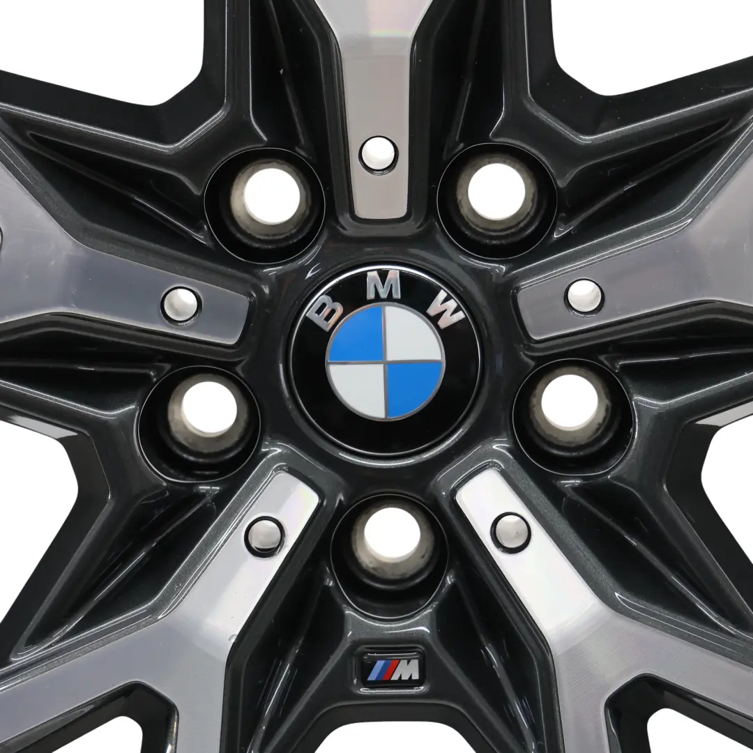 Rim BMW F40 F44 M-Sport Alloy Y-spoke 553M 18" ET:54 8J Orbit Grey to Wheel with Part number 8092355 Wheel Rim BMW F40 F44 M-Sport Alloy Y-spoke 553M 18" ET:54 8J Orbit Grey - SKU 8092355-1 - Part number 8092355