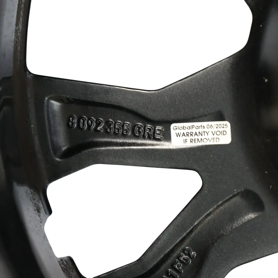 Rim BMW F40 F44 M-Sport Alloy Y-spoke 553M 18" ET:54 8J Orbit Grey to Wheel with Part number 8092355 Wheel Rim BMW F40 F44 M-Sport Alloy Y-spoke 553M 18" ET:54 8J Orbit Grey - SKU 8092355-3 - Part number 8092355