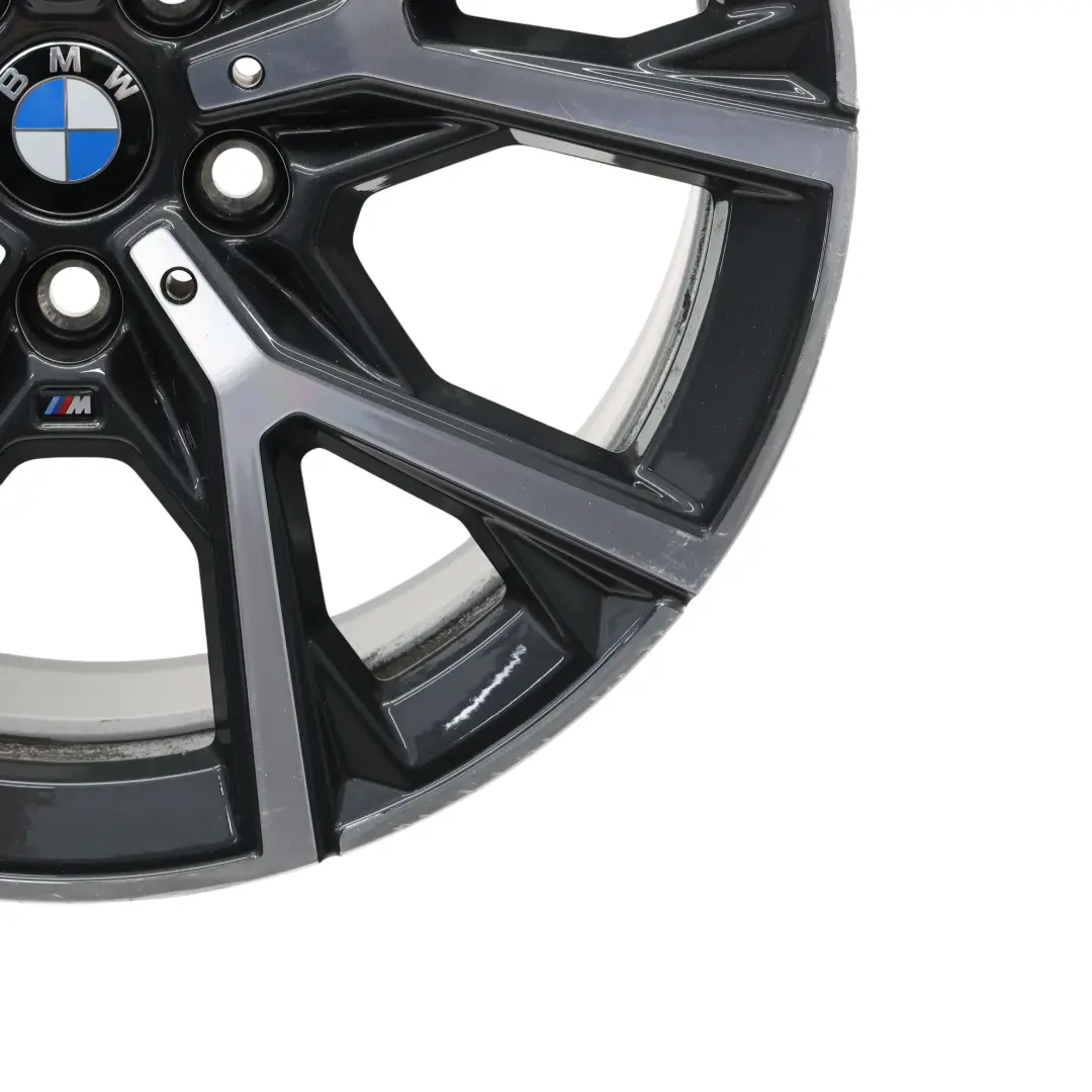 Rim BMW F40 F44 M-Sport Alloy Y-spoke 553M 18" ET:54 8J Orbit Grey to Wheel with Part number 8092355 Wheel Rim BMW F40 F44 M-Sport Alloy Y-spoke 553M 18" ET:54 8J Orbit Grey - SKU 8092355-3 - Part number 8092355