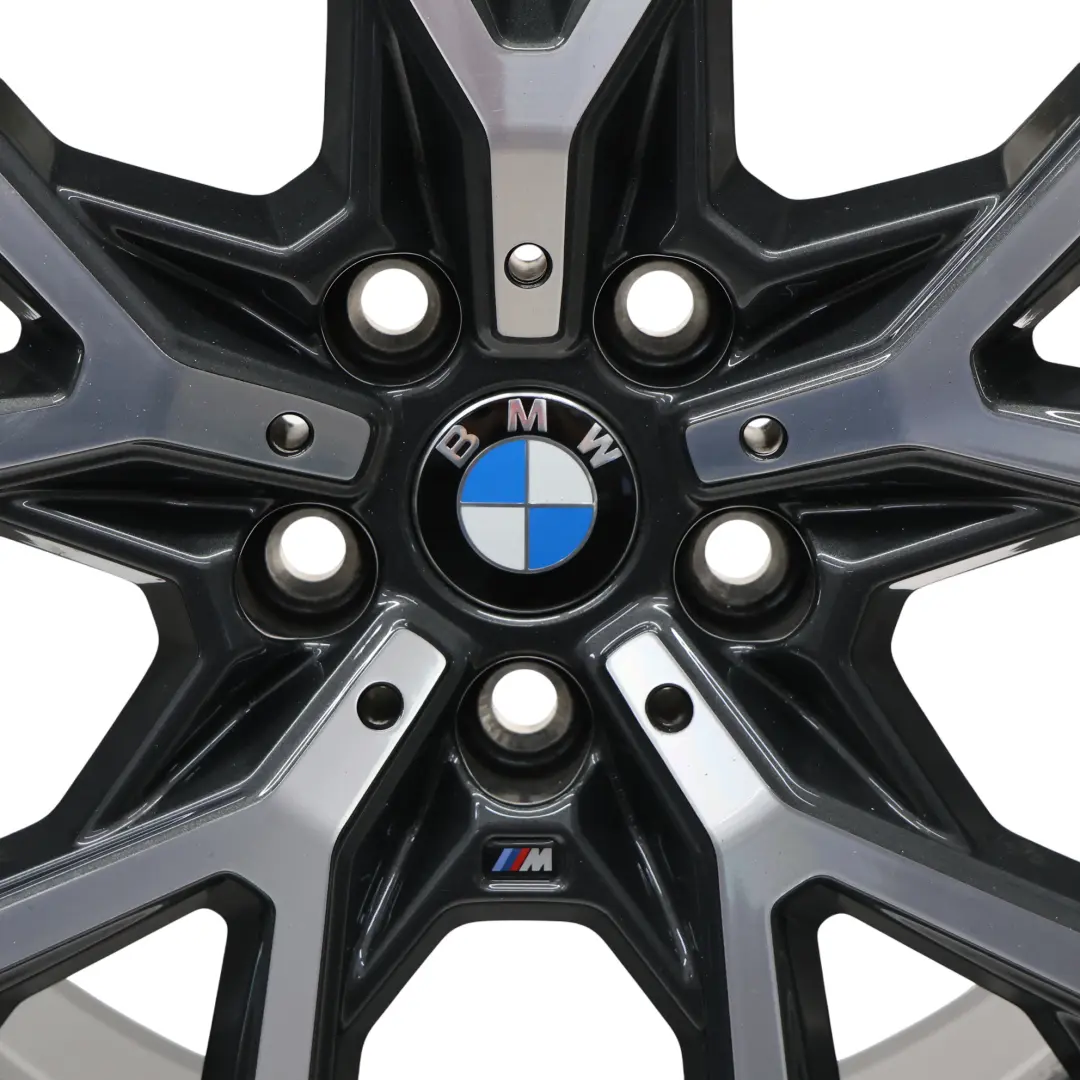 Rim BMW F40 F44 M-Sport Alloy Y-spoke 553M 18" ET:54 8J Orbit Grey to Wheel with Part number 8092355 Wheel Rim BMW F40 F44 M-Sport Alloy Y-spoke 553M 18" ET:54 8J Orbit Grey - SKU 8092355-3 - Part number 8092355