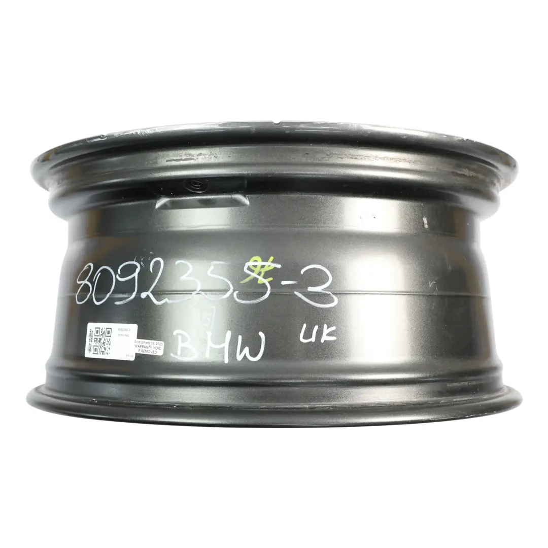 Rim BMW F40 F44 M-Sport Alloy Y-spoke 553M 18" ET:54 8J Orbit Grey to Wheel with Part number 8092355 Wheel Rim BMW F40 F44 M-Sport Alloy Y-spoke 553M 18" ET:54 8J Orbit Grey - SKU 8092355-3 - Part number 8092355
