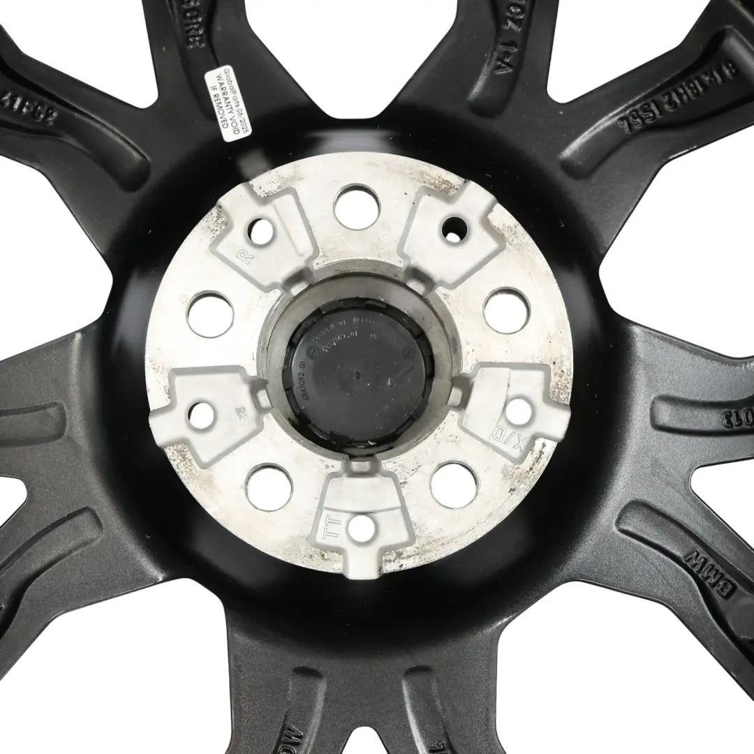 Rim BMW F40 F44 M-Sport Alloy Y-spoke 553M 18" ET:54 8J Orbit Grey to Wheel with Part number 8092355 Wheel Rim BMW F40 F44 M-Sport Alloy Y-spoke 553M 18" ET:54 8J Orbit Grey - SKU 8092355-4 - Part number 8092355