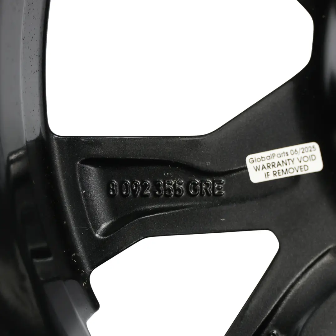 Rim BMW F40 F44 M-Sport Alloy Y-spoke 553M 18" ET:54 8J Orbit Grey to Wheel with Part number 8092355 Wheel Rim BMW F40 F44 M-Sport Alloy Y-spoke 553M 18" ET:54 8J Orbit Grey - SKU 8092355-4 - Part number 8092355