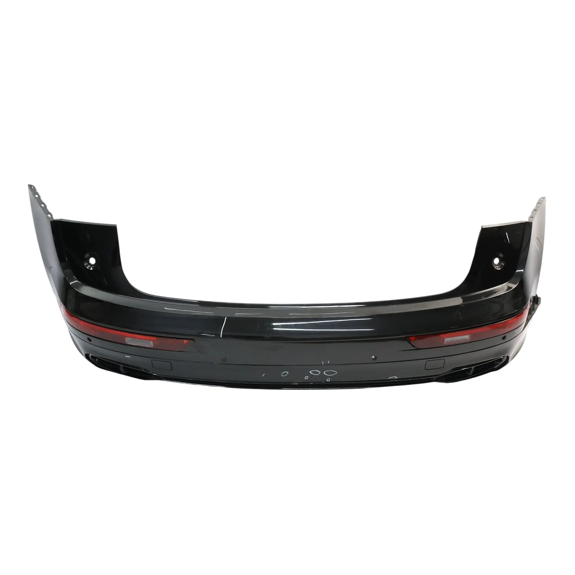 Audi SQ5 FY Rear Bumper Trim Panel Covering Mythical Black Metallic - Y9T