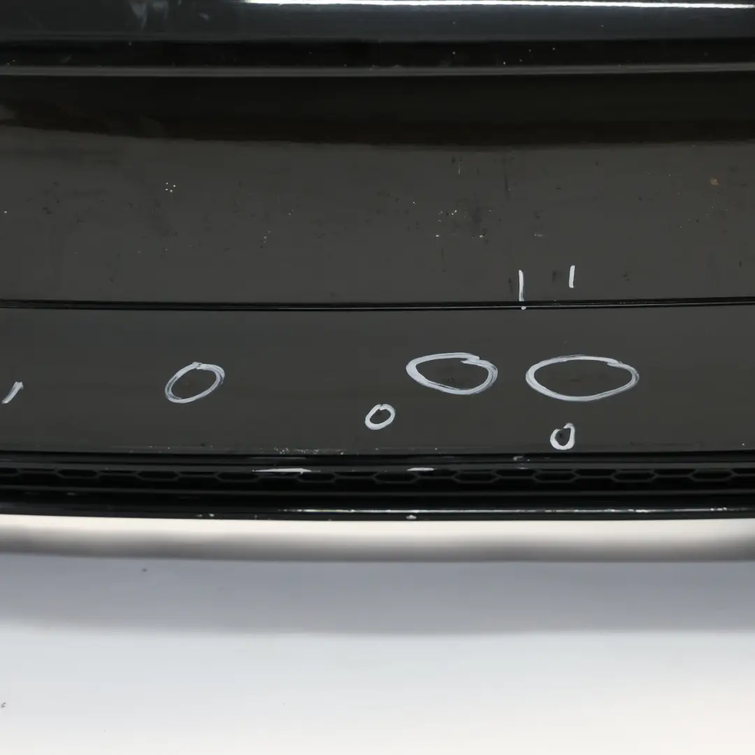 Bumper Trim Panel Covering Mythical Black Metallic - Y9T to Audi SQ5 FY Rear with Part number 80A807067D Audi SQ5 FY Rear Bumper Trim Panel Covering Mythical Black Metallic - Y9T - SKU 80A807067D-MYB - Part number 80A807067D