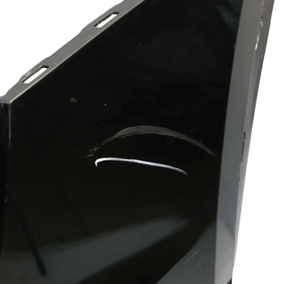 Bumper Trim Panel Covering Mythical Black Metallic - Y9T to Audi SQ5 FY Rear with Part number 80A807067D Audi SQ5 FY Rear Bumper Trim Panel Covering Mythical Black Metallic - Y9T - SKU 80A807067D-MYB - Part number 80A807067D