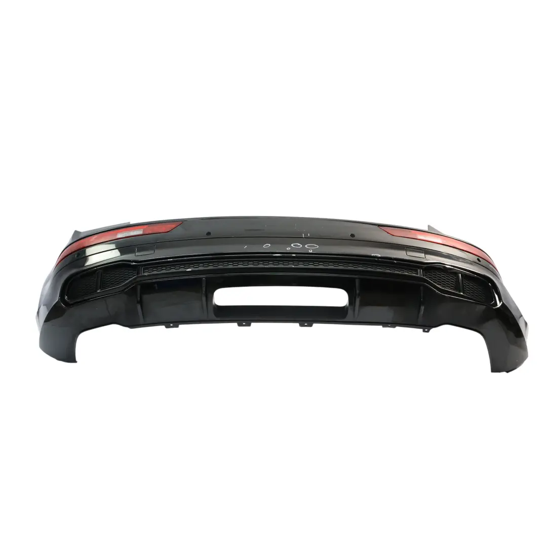 Bumper Trim Panel Covering Mythical Black Metallic - Y9T to Audi SQ5 FY Rear with Part number 80A807067D Audi SQ5 FY Rear Bumper Trim Panel Covering Mythical Black Metallic - Y9T - SKU 80A807067D-MYB - Part number 80A807067D