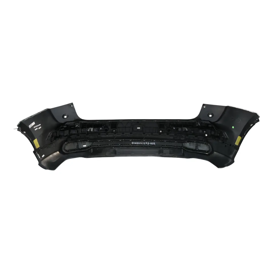 Bumper Trim Panel Covering Mythical Black Metallic - Y9T to Audi SQ5 FY Rear with Part number 80A807067D Audi SQ5 FY Rear Bumper Trim Panel Covering Mythical Black Metallic - Y9T - SKU 80A807067D-MYB - Part number 80A807067D