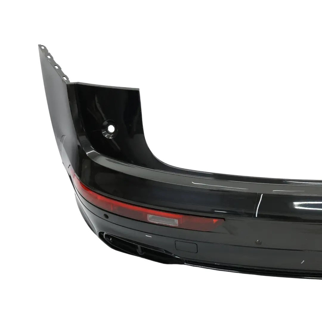 Bumper Trim Panel Covering Mythical Black Metallic - Y9T to Audi SQ5 FY Rear with Part number 80A807067D Audi SQ5 FY Rear Bumper Trim Panel Covering Mythical Black Metallic - Y9T - SKU 80A807067D-MYB - Part number 80A807067D