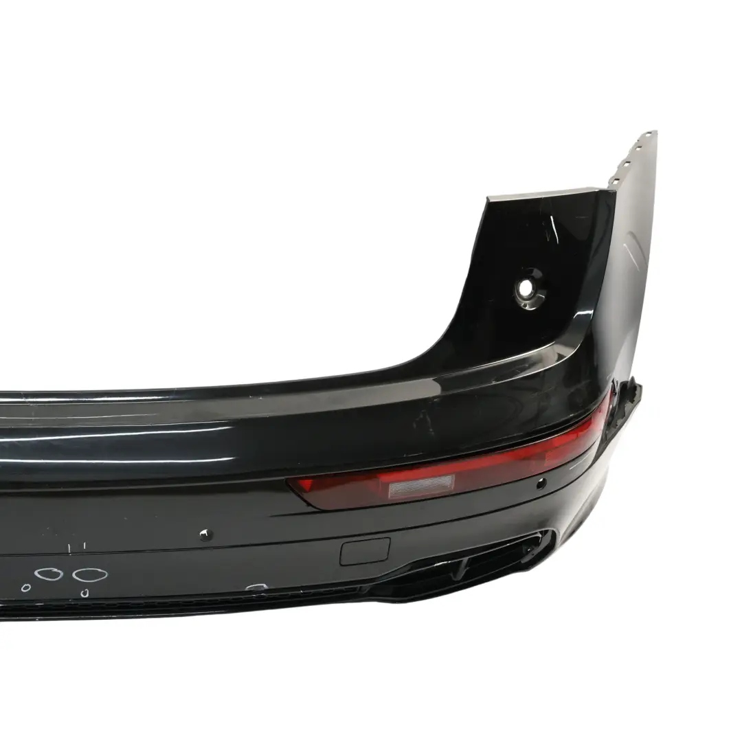 Bumper Trim Panel Covering Mythical Black Metallic - Y9T to Audi SQ5 FY Rear with Part number 80A807067D Audi SQ5 FY Rear Bumper Trim Panel Covering Mythical Black Metallic - Y9T - SKU 80A807067D-MYB - Part number 80A807067D
