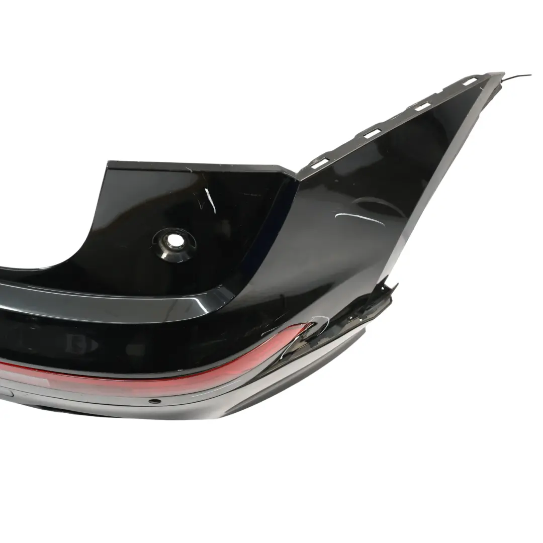 Bumper Trim Panel Covering Mythical Black Metallic - Y9T to Audi SQ5 FY Rear with Part number 80A807067D Audi SQ5 FY Rear Bumper Trim Panel Covering Mythical Black Metallic - Y9T - SKU 80A807067D-MYB - Part number 80A807067D